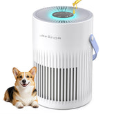 Jafanda air purifier front view showing compact home design