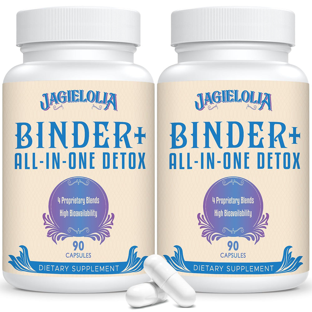 Jagielolia all-in-one detox bottle front view for daily wellness support.