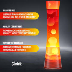 JAMBO soft ambient light from motion lamp enhances evenings.
