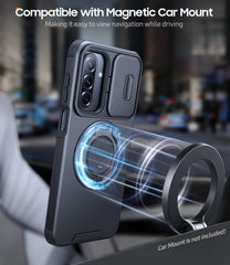 JAME Galaxy A16/A17 case raised edges protect screen and camera