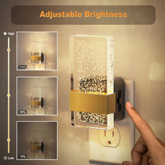JandCase 3000K soft white LED provides warm, cozy illumination.