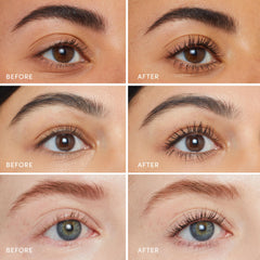 Jane Iredale Lash Fixation long-wear formula shown for smudge-resistant daily wear.