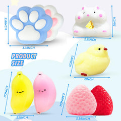 JANESVISSY Taba squishies strawberry second view for tactile fun and concentration.