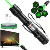 JANHER Green Laser Pointer high-power beam for bright presentations