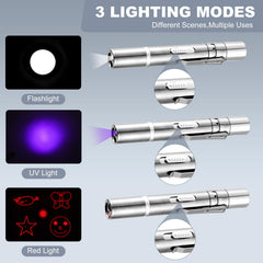 JANHER Laser Pointer in red mode engages pets during chase sessions.