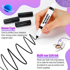 Janjaugh kids art markers ideal for crafts and school assignments.