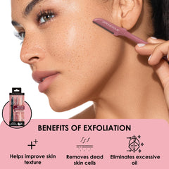 JAPONESQUE Complexion Perfection single-blade dermaplaner for gentle exfoliation