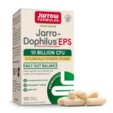Jarrow Formulas Jarro-Dophilus EPS bottle label promotes daily gut balance