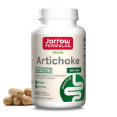 Jarrow Formulas Artichoke 500mg bottle for daily digestion support.