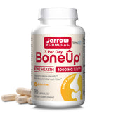 Jarrow Formulas BoneUp bottle shown for bone density support and joint health