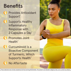 Jarrow Formulas Curcumin 95 ingredients label emphasizes non-GMO vegan formula.