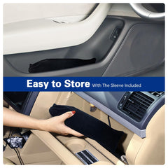 JASVIC universal 57x33 inch car shade fitting many vehicles for reliable sun protection.