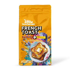 Java Factory French Toast ground coffee bag with cinnamon and maple aromas for a comforting morning brew