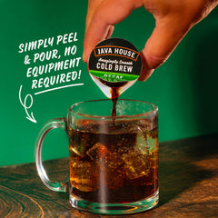 Java House 12-hour steep showcases bold cold brew flavor.