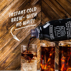 Colombian origin label with tasting glass emphasizes premium flavor profile.