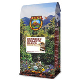Java Planet low acid coffee crema enhances espresso richness and balance