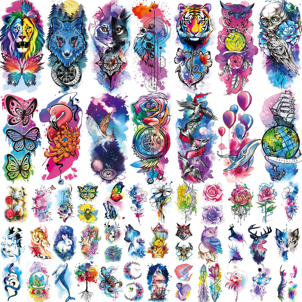 JEEFONNA half-arm tattoo design with flower motifs for bold festival style