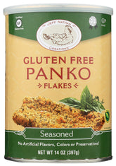 Jeff Nathan Creations seasoned panko flakes in a jar add crunch to weeknight dinners.