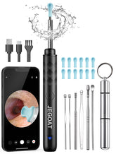 JEGOAT ear wax removal camera with 1296p clarity for at-home inspection