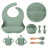 JELLDJK suction bowl attached to a tray for spill-free meals