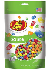 Jelly Belly 5 Sours pouch front view with five tangy flavors.