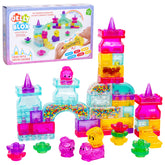 Jelly Blox Classic Castle Set front view with colorful blocks for imaginative play