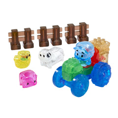 Jelly Blox Farm Set farmer figure: encourages storytelling during hands on farm play