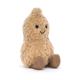 Jellycat Amuseables Peanut plush with textured shell for cozy cuddles and imaginative play