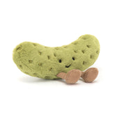 Jellycat Amuseables Pickle plush toy, 6-inch size, perfect for cuddles and display.