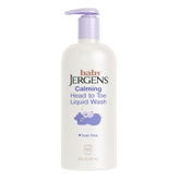 Jergens Baby Calming Head to Toe wash bottle pour for tear-free bath