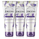 Jergens Lavender Body Butter pack front view showing triple butter hydration for nourished skin