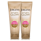 Jergens Natural Glow daily moisturizer bottle for gradual, natural tan