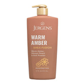 Jergens Shea Fusion Warm Amber bottle front for daily hydration