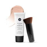 Jerome Alexander My Color foundation bottle cap close-up showing shade adjustment potential