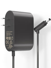 Jeunesse 26.1V cordless vacuum charger closeup highlights compact design for quick charging.