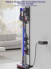 Jeunesse 26.1V charger side view shows plug and cable connections for reliable power.