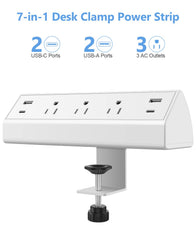 Jgstkcity two PD20W USB-C ports enable fast charging at your workspace.