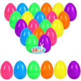JIALWEN green 3.35-inch Easter egg ready to fill for vibrant hunts.