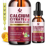 JIANKYTZ calcium citrate liquid drops bottle ready for daily use.