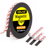 Jianwen magnetic tape with adhesive backing for versatile fridge and board displays.
