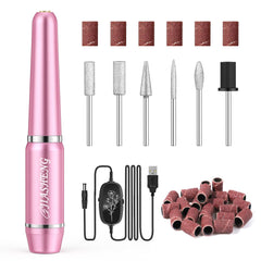 JIASHENG USB nail drill portable design for on-the-go manicures.
