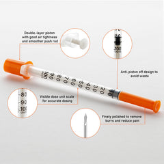 Sterile, individually wrapped packaging ensures safe handling and storage.