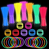 JICUICUI glow sticks 500-pack brightens parties and events