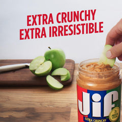 Jif Crunchy Peanut Butter on toast demonstrates quick breakfast boost