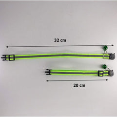 Jigichu adjustable cat collar 19-32 cm fits different cats safely