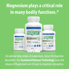 Jigsaw Health MagSRT pouring from bottle for easy daily intake