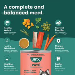 Jinx grain-free formula to support dogs with sensitivities