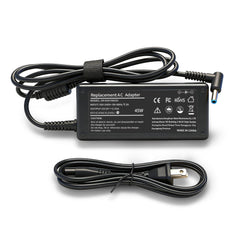 JIONR 45W blue-tip HP laptop charger, compact and travel-ready.