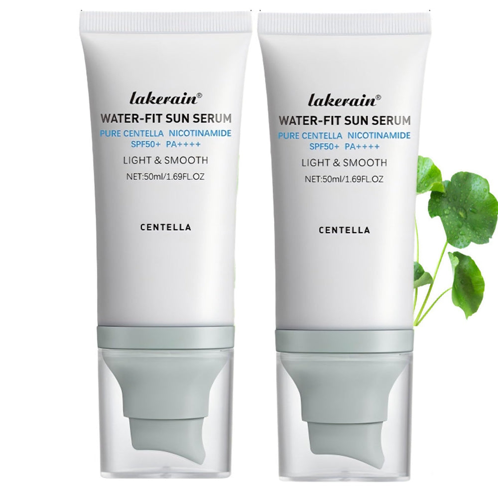 JISKG Centella sunscreen SPF50 bottle for easy on-the-go protection