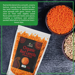 Jiva Organics Masoor Dal cooking in a pot, ready in about 15 minutes.